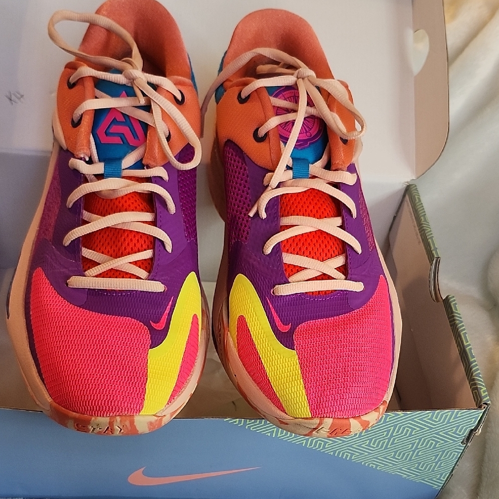 NikeZOOM FREAK 4Men – Vivid Purple/Laser Blue-hyper Pink